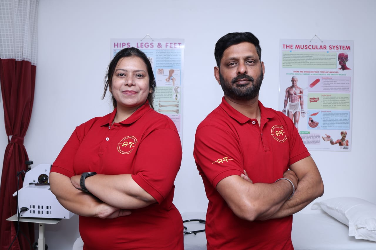 Dr Fazila Pathan, CMO & Col Ravindra (Retd), CEO